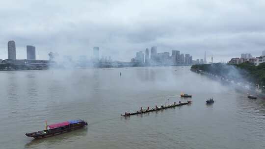 中国广东省广州市珠江端午招景