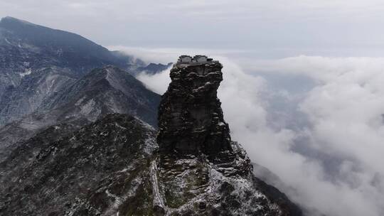 贵州梵净山5A景区航拍