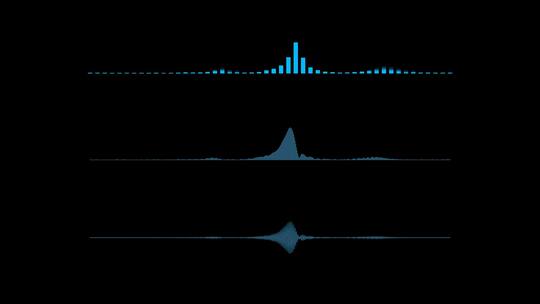 带通道动态音频波形AE视频素材教程下载