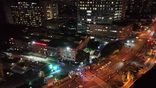 上海市第六人民医院夜景