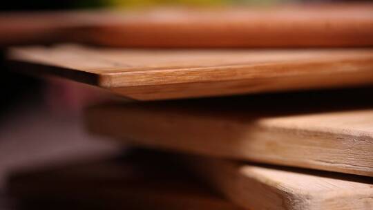 各种木质的菜板案板 (3)视频素材模板下载