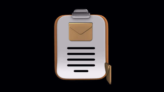邮件报告|邮件文件视频素材模板下载