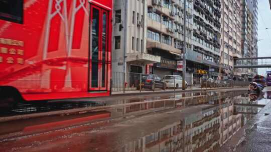 【正版素材】香港城市街道