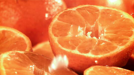 柑橘 桔子特写