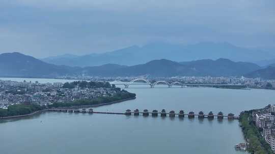 潮州广济桥航拍