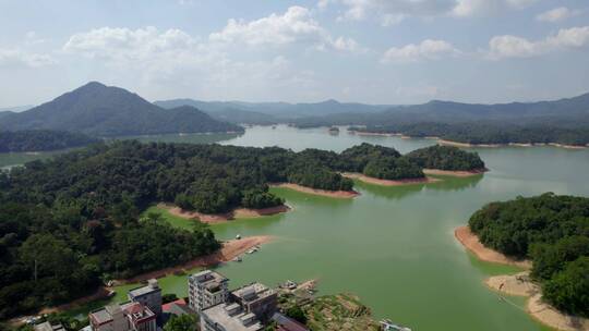 广州从化流溪河国家森林公园小岛流溪湖