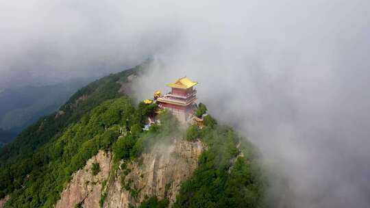 南五台山 钟南山 秦岭 云海 日出 云彩 蓝天