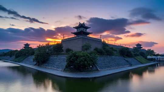 陕西省西安市城市地标ai素材原创