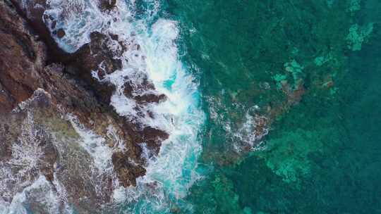 蓝色大海干净的海洋宣传片