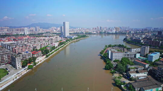 开平三大埠狄海埠骑楼老街区航拍狂飙取景地