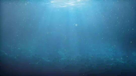 海底 丁达尔效应  海底之光 上帝之光视频素材模板下载