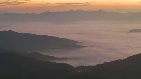 景迈山云海日出