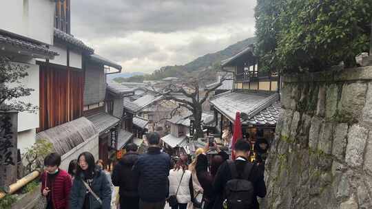 日本京都三年坂二年坂街道