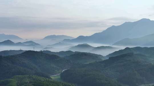 山区的早晨云海