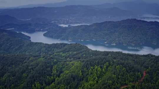 水库自然风光千岛湖