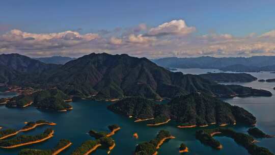 杭州千岛湖航拍