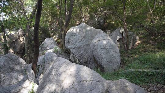 杭州凤凰山景区月岩景点视频素材模板下载