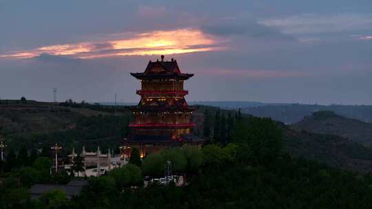 环县西山文昌阁景区