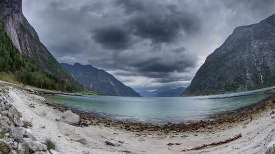 挪威，风景，景观，和平