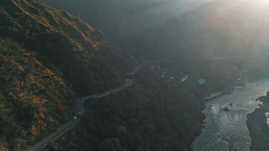 海滩岩石印度河