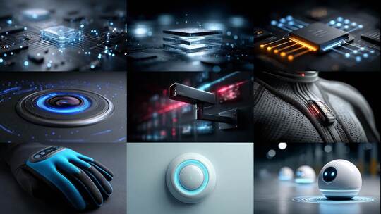 智能感应科技赋能未来生活高清在线视频素材下载