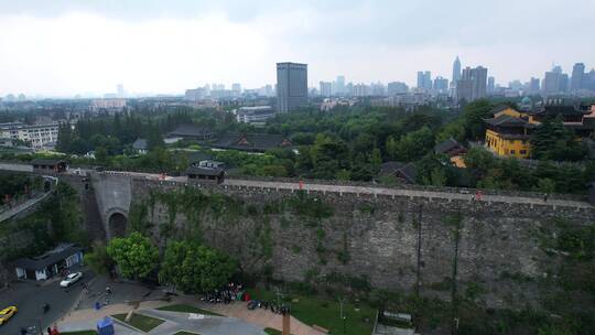 南京古城墙明城墙风光