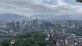 环绕远山叠嶂广元城市1高清在线视频素材下载