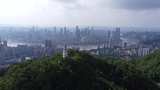 重庆南山山顶的文峰塔高清在线视频素材下载