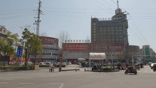 GH030053车拍普通城市车右空镜视频素材模板下载