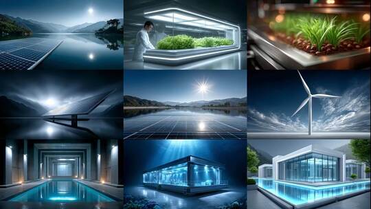 绿色能源驱动未来可持续发展创新科技高清在线视频素材下载