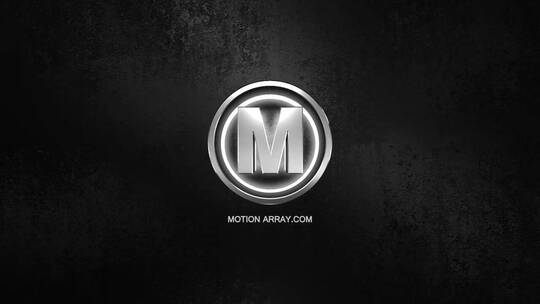 简约大气时尚优雅霓虹灯发光Logo电影电视节目广告演示文稿幻灯片AE模板