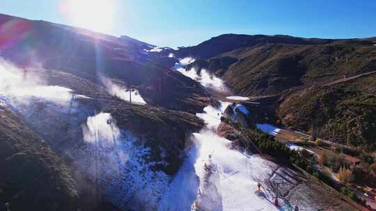 Sierra Nevada，滑雪场，西班