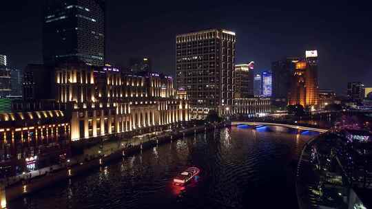 上海苏州河夜景