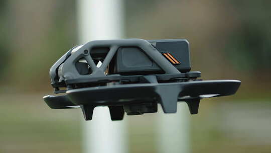 无人机悬停在空中视频素材模板下载