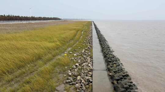 上海海岸线，航拍中国