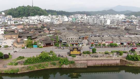 福建泰宁古城航拍