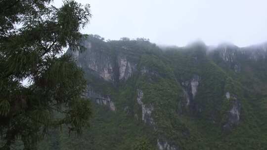 C湖南花垣县山峰高清实拍