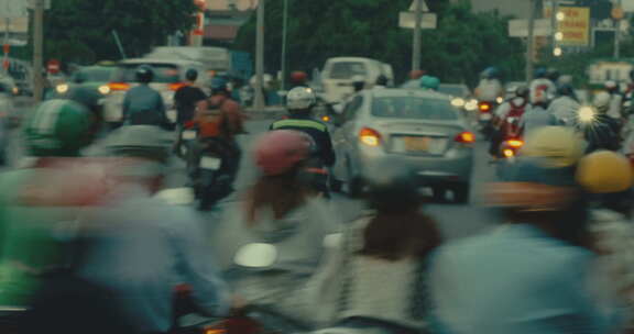 越南胡志明市的交通【4K】