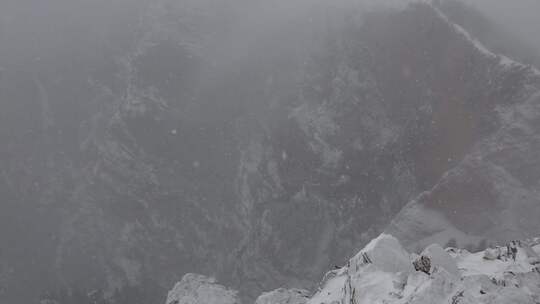 贺兰山金顶雪景视频 (10)