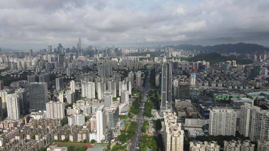 深圳城市大景视频素材模板下载