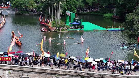 中国广东省广州市荔湾区荔湾湖招景