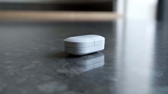 白色电子设备微距特写