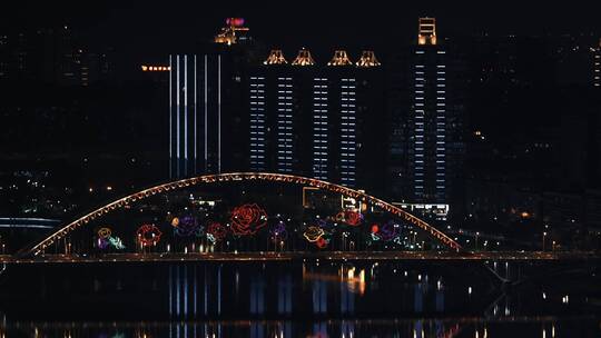 城市风光：绵阳夜景