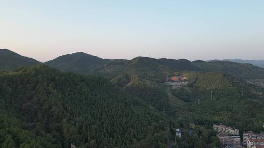 湖南怀化中坡山国家森林公园航拍