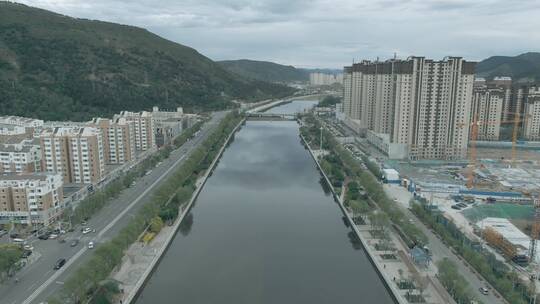 承德市围场县伊逊河航拍宣传片空镜视频素材视频素材模板下载