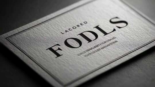 简约名片设计展现高端品牌形象