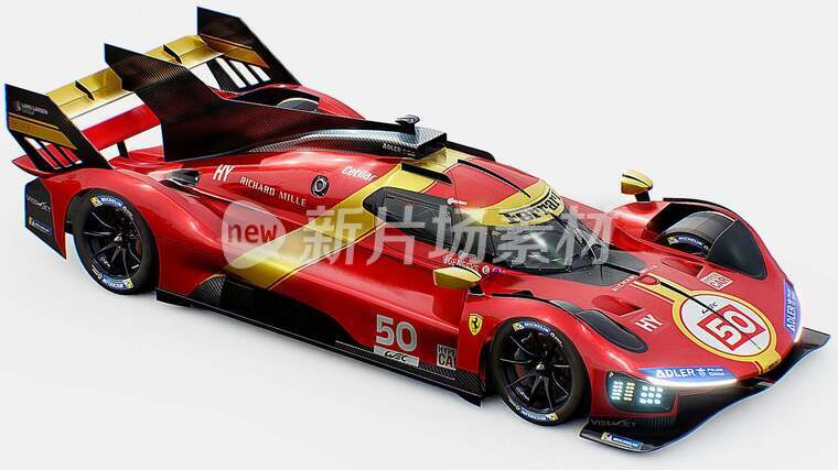 法拉第跑车模型