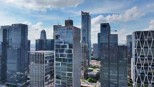 广州琶洲互联网聚集区CBD航拍合集