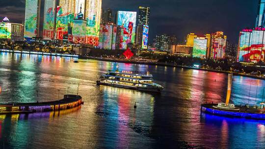 青岛浮山湾夜景