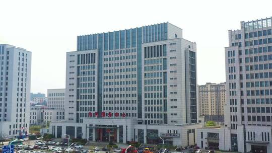 江西省吉安县为民服务中心大楼视频素材模板下载